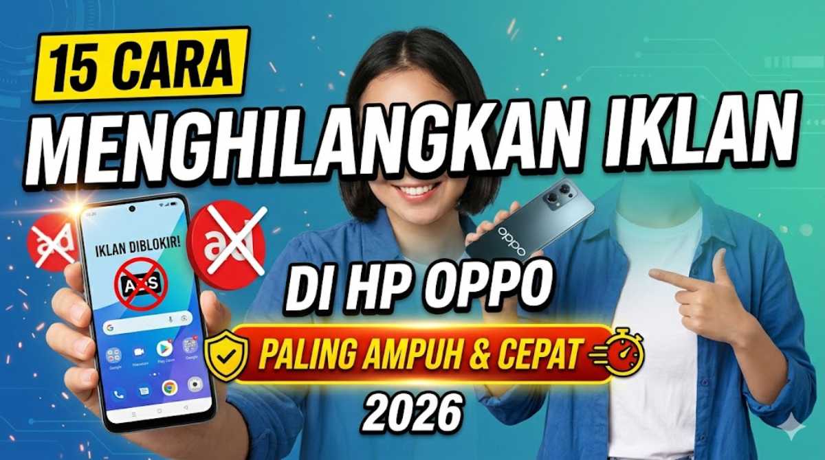 15 Cara Menghilangkan Iklan di HP OPPO Paling Ampuh dan Cepat 2026