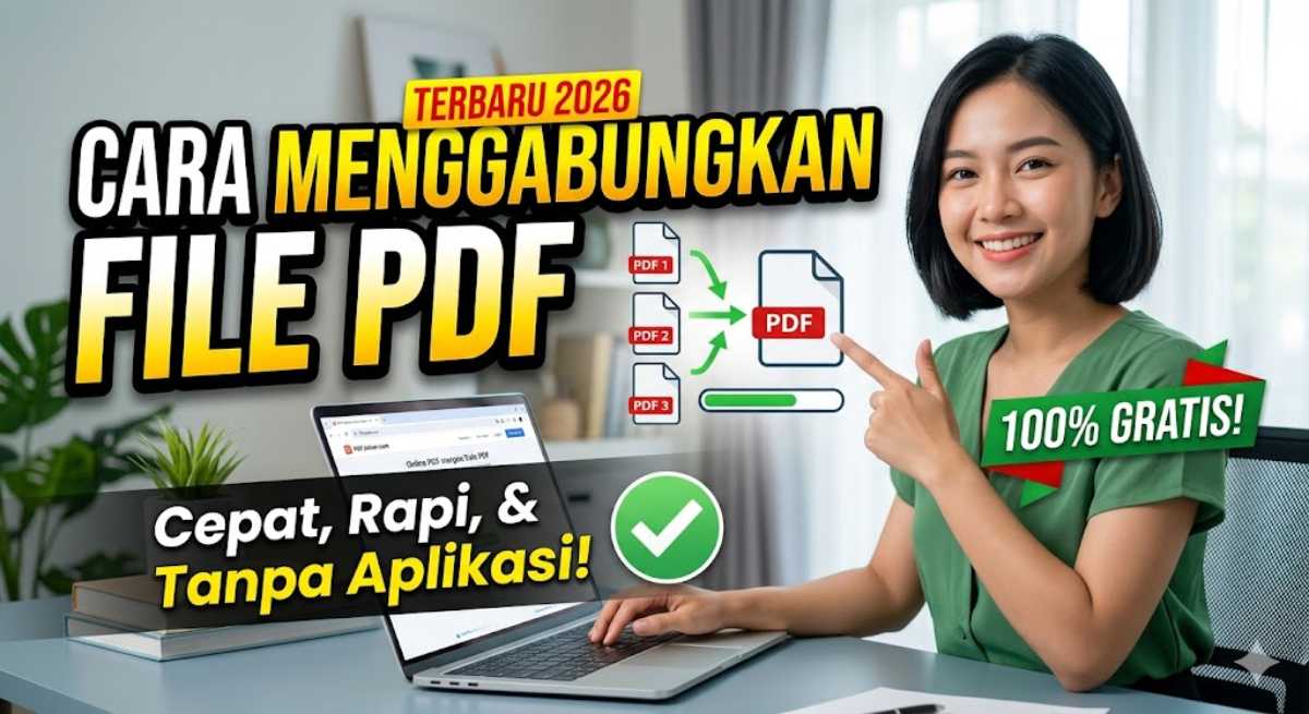 Cara Menggabungkan File PDF Terbaru 2026: Tutorial Cepat, Gratis, dan Hasil Rapi Tanpa Aplikasi