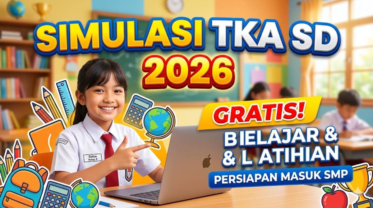 Panduan Lengkap Simulasi TKA SD Kelas 6 Soal Matematika Terupdate 2026