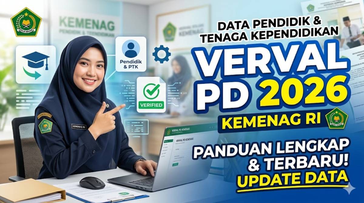 Solusi Praktis Verval PD Kemenag Login untuk Update Data Siswa 2026